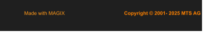 Copyright © 2001- 2025 MTS AG  Made with MAGIX